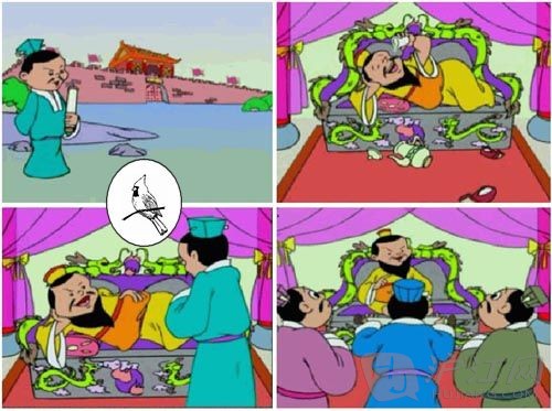 我需要一个英语成语故事,内容不要太多!-求成语