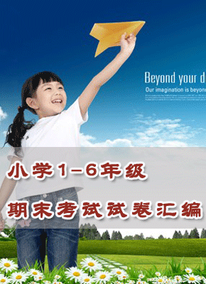 小学1-6年级期末考试试卷汇编