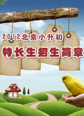 2012年北京小升初特长生招生简章汇编