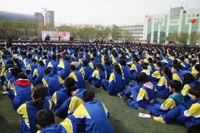 邢台三中讲座现场