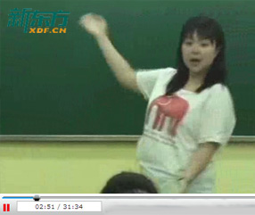 西安新东方学校泡泡少儿英语优秀讲师：周文婕
