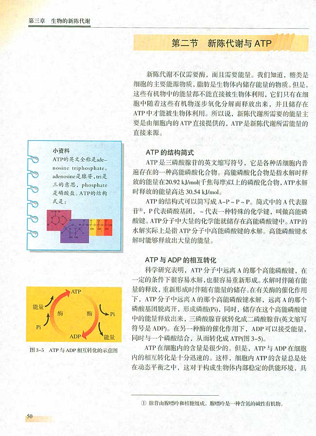 人教版生物必修一电子课本4