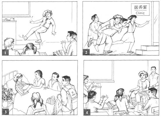 高中英语优秀作文欣赏:情景作文