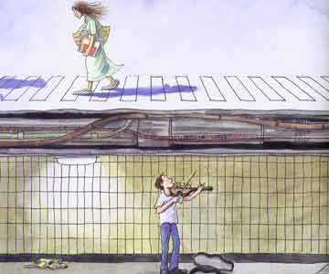 几米漫画《 向左走向右走 》韩语版(7)