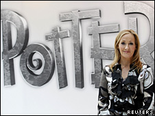 J.K. Rowling, author of the Harry Potter series