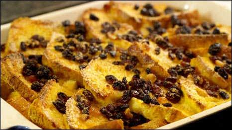 bread and butter pudding