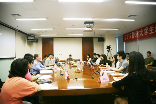 2012年度香港大学生新东方暑期实习欢迎会在