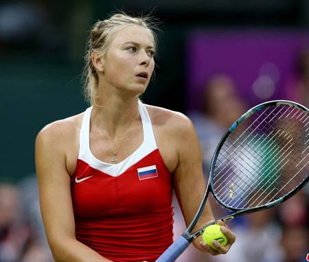 伦敦<em>奥运会</em>:莎拉波娃获<em>女子网球</em>单打银牌 _ 新