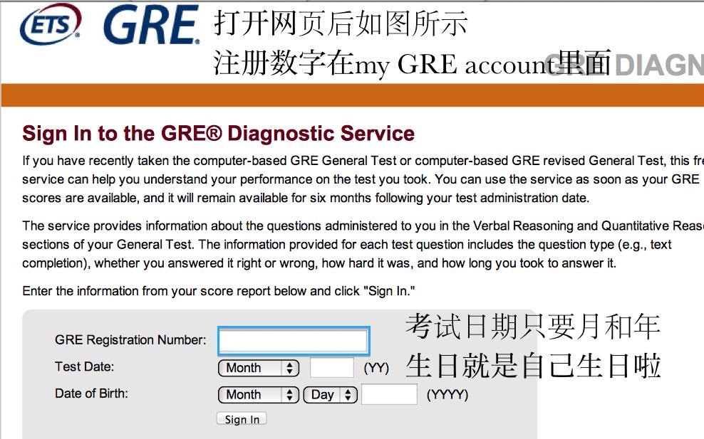 GRE分数诊断服务使用说明 - 新GRE综合讨论区