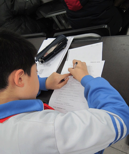 太原新东方小升初二模考试顺利进行