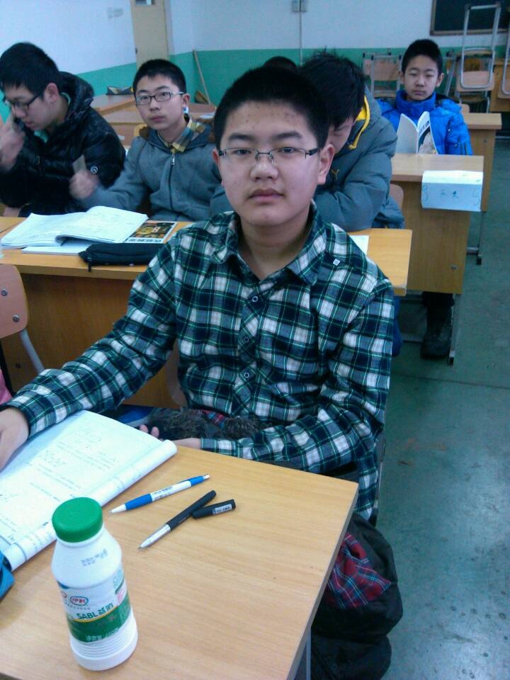 陈相霖:在北京新东方为中考冲刺