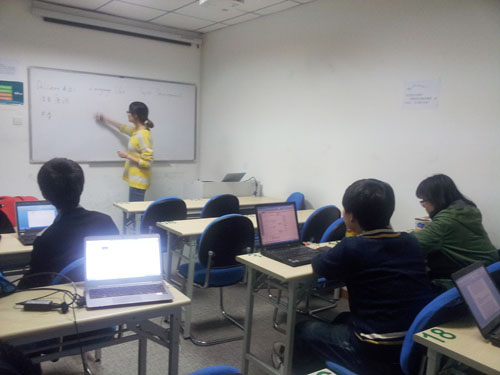 3月11日合肥新东方口语组老师展开教学研讨_