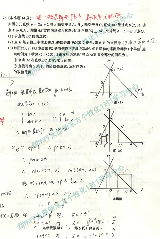 太原新东方1对1学习中心12学年-13学年第2学初中化二超v学年 太原新东方1对1学习中心12学年-13学年第2学初中化二超v学年