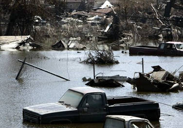 2050年全球136个沿海城市遭受洪灾损失