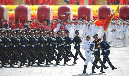 国庆节阅兵式:大阅兵
