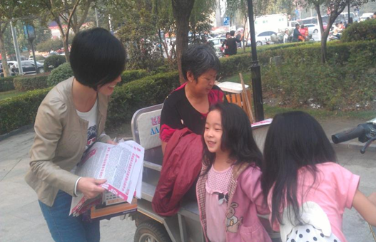 花园里的英语课 - 郑州新东方长江路校区走进