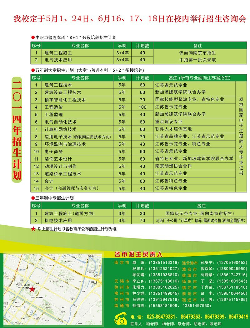 2014南京高职校招生简章-新东方网