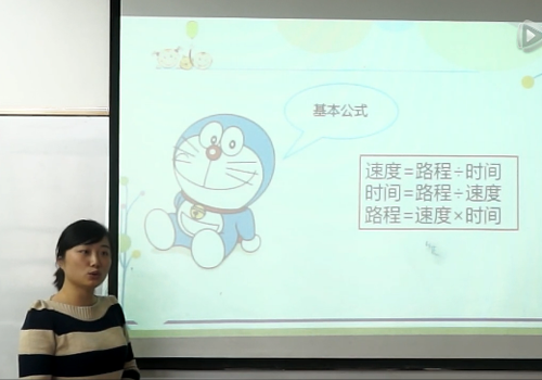 四年级数学思维训练课程之《行程问题》