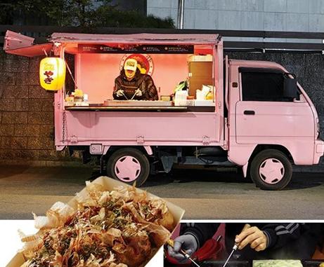 韩国美食：马路上的饭馆之美食卡车   