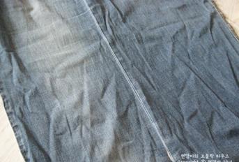 旧牛仔裤&台历 打造个性收纳MEMO板   