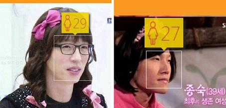 How old 网站爆笑测龄 韩国明星“芳龄”几何？    