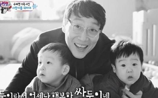 盘点韩国明星亲子照     