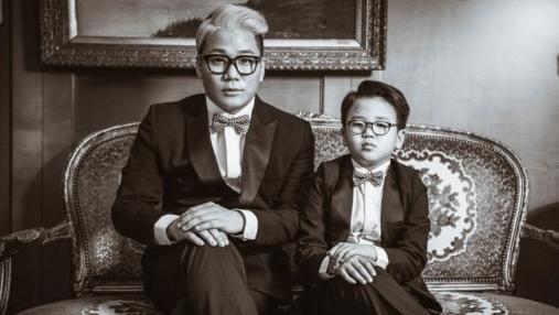 盘点韩国明星亲子照     