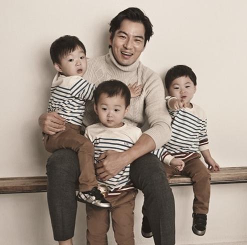 盘点韩国明星亲子照