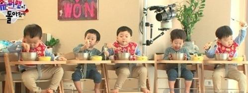 盘点韩国明星亲子照     