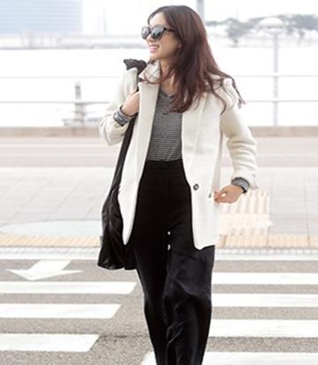 四月韩国女星机场着装大比拼    