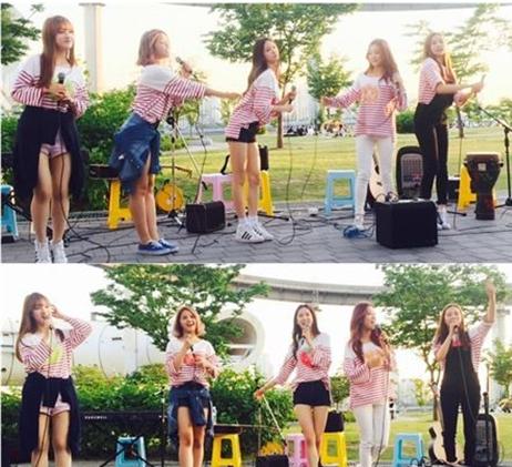 盘点韩国2015上半年清纯新人女团 