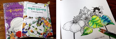 韩国本土涂色书 不只有《秘密花园》哦！  