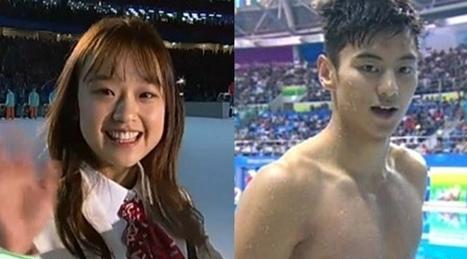 孙妍在隔空示爱中国小鲜肉宁泽涛   