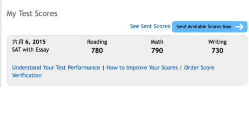新东方学员：“逼”出来的学霸 SAT2300分经验谈
