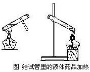 中考化学实验操作技巧之给试管里的液体加热注意事项