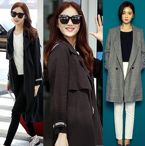 盘点韩星户外秋装必备时尚单品 