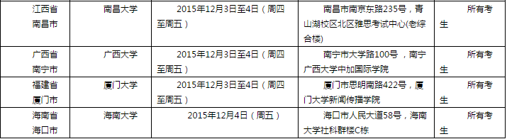 <a href=http://www.ieltschn.com target=_blank class=infotextkey>雅思</a>口语考试安排通知 � 12月5日场次