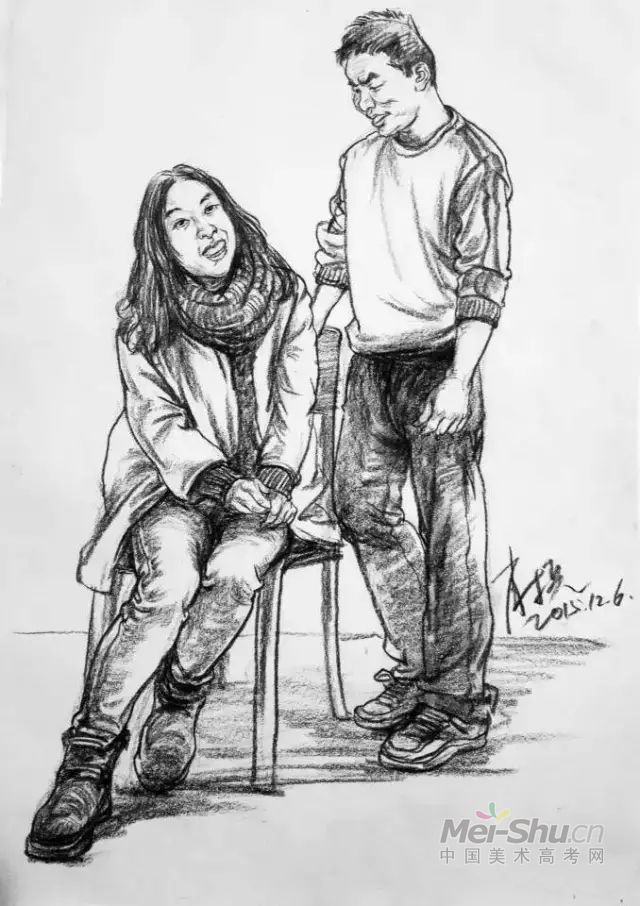 2016年江苏美术联考考题范画