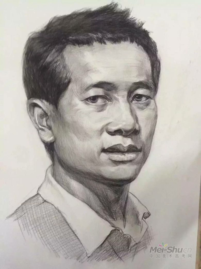 2016年黑龙江美术联考素描考题及范画