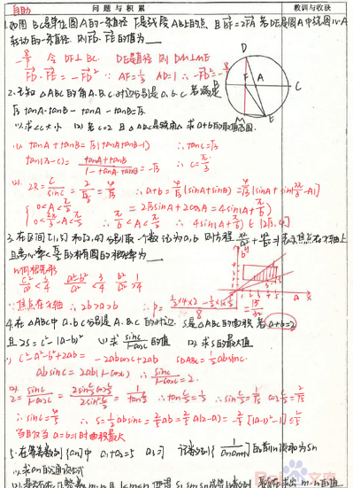 2014河北文科状元笔记 高中数学习题集