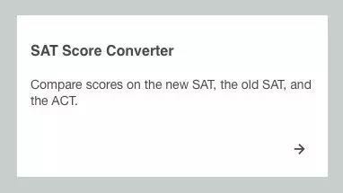 最新出炉的SAT Score Converter使用方法演示