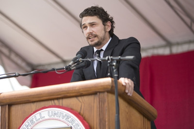 詹姆斯·弗兰科(James Franco)在康奈尔大学