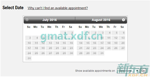 哈尔滨GMAT考试时间（2016年7月-12月）