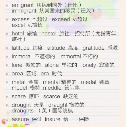 2017考研英语词汇分享