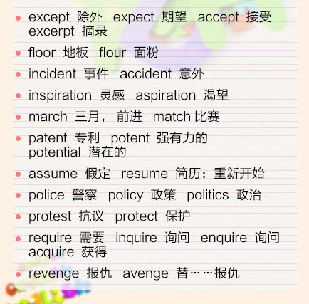 2017考研英语词汇分享