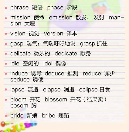 2017考研英语词汇分享