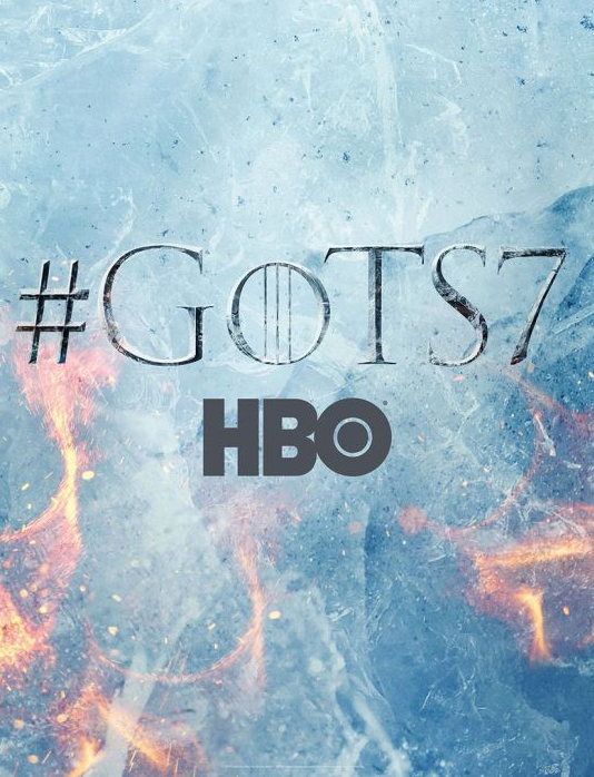 《权力的游戏》第七季首张海报：冰火交战 7月16日开播