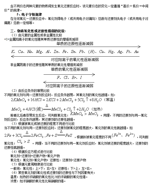 2018高考化学58个考点精讲