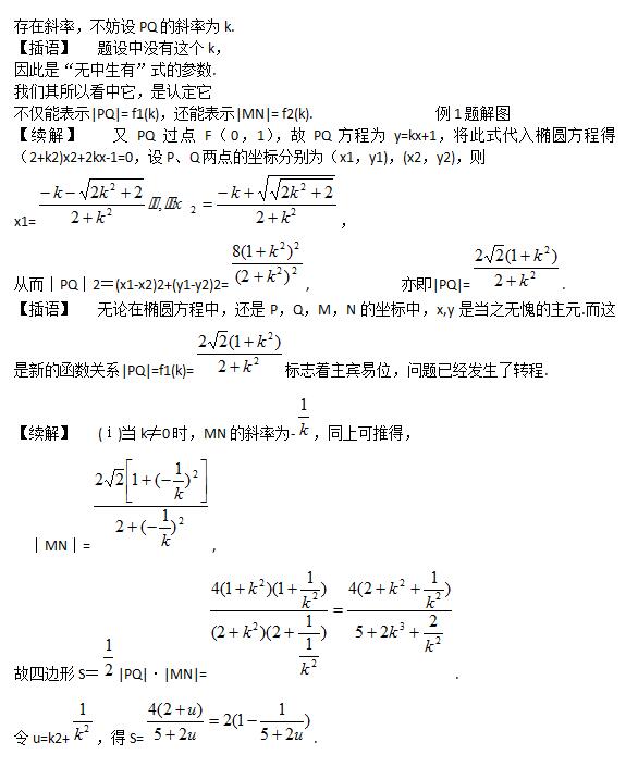 2018高考数学答题技巧：参数开门法