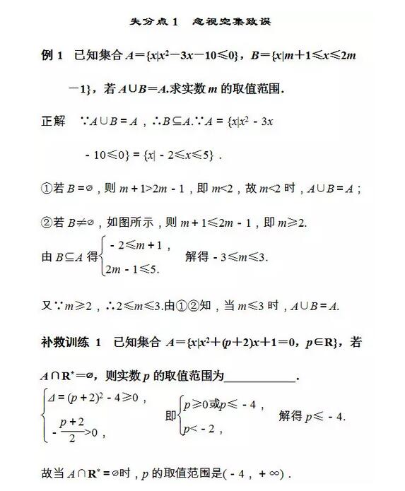 2018高考数学易错易混知识点(1)